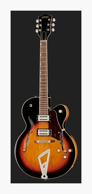 Gretsch G2420 ABB Streamliner, pala con clavijeros y logotipo