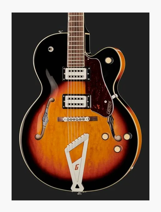 Gretsch G2420 ABB Streamliner, curvas del cuerpo vistas desde arriba