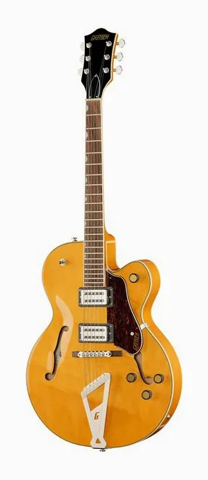 Gretsch G2420 Strml VLAM en primer plano frontal