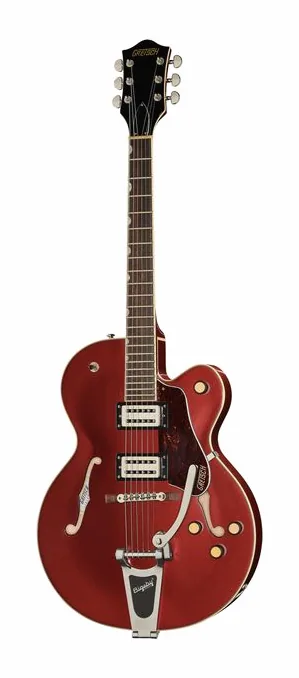 Gretsch G2420T STRML HLW SC BRNDWN en primer plano frontal