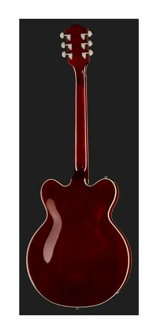 Gretsch G2622 STRML CB DC GNMTL, cuerpo y acabado en primer plano