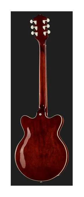 Gretsch G2655T STRML CB JR DC CDG, curvas del cuerpo vistas desde arriba