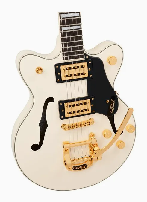 Gretsch G2655TG LTD STRML CB JR TG VWT, perfil lateral del cuerpo
