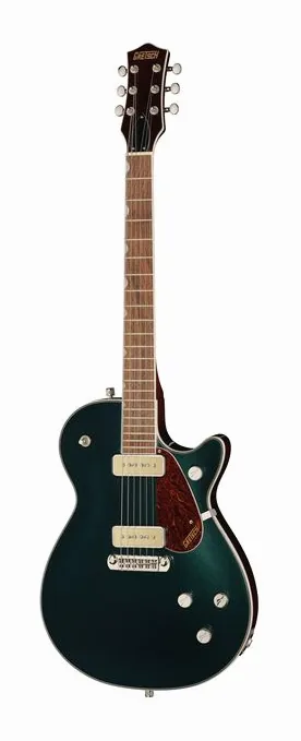 Gretsch G5210-P90 Electromatic Jet CGN encuadrado de frente sobre fondo neutro