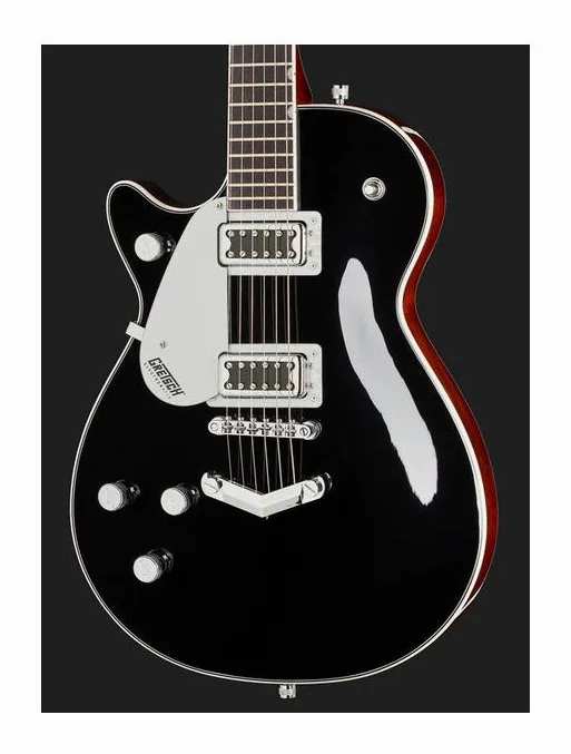 Gretsch G5230 Electromatic Jet FTBK LH, selector de pastillas y jack de salida