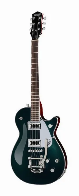 Gretsch G5230T Elmtc. Jet SC Bgsby CG en primer plano frontal