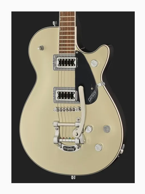 Gretsch G5230T EMTC JET FT VWT/GRY, pala con clavijeros y logotipo