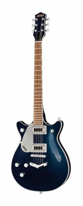 Gretsch G5232LH Emtc DBL Jet FT MNS en primer plano frontal