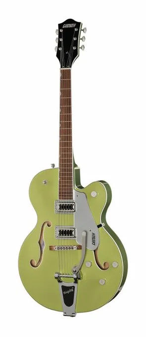 Gretsch G5420T EMTC CLS HLW VWT/GRY fotografiado de frente