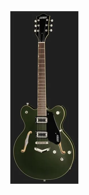 Gretsch G5622 EMTC CB OLV MET, pastillas y mandos de control