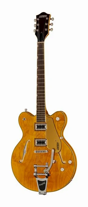 Gretsch G5622T Elmtc CB DC Bgsby SPS encuadrado de frente sobre fondo neutro