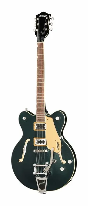 Gretsch G5622T EMTC CB W/BIGS CDG en primer plano frontal