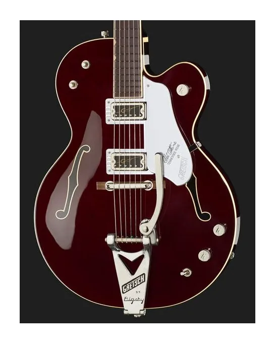 Gretsch G6119T-62VS Chet Atkins, cuerpo y acabado en primer plano