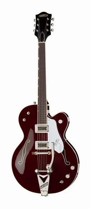 Gretsch G6119T-62VS Chet Atkins en primer plano frontal