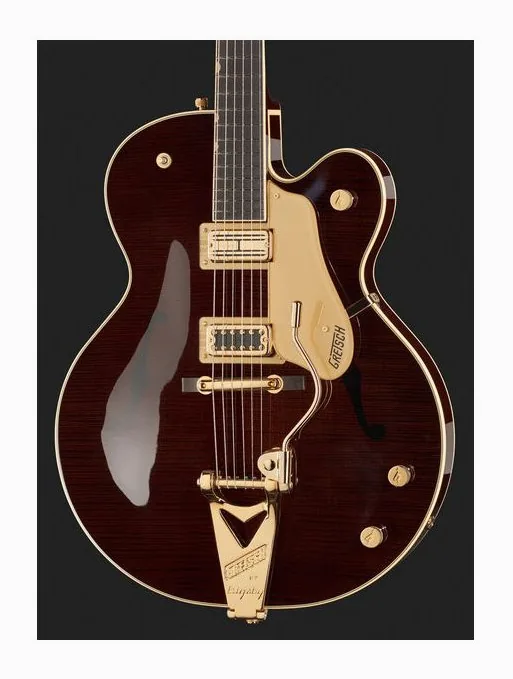 Gretsch G6122T-59VS Chet Atkins CG WS, puente y clavijeros de afinación