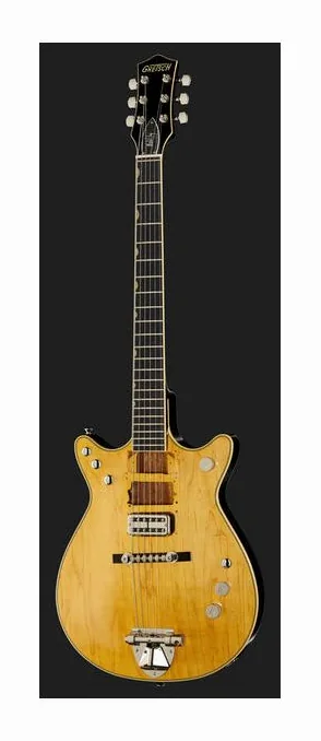 Gretsch G6131-MY Malcolm Young, cuerpo y acabado en primer plano