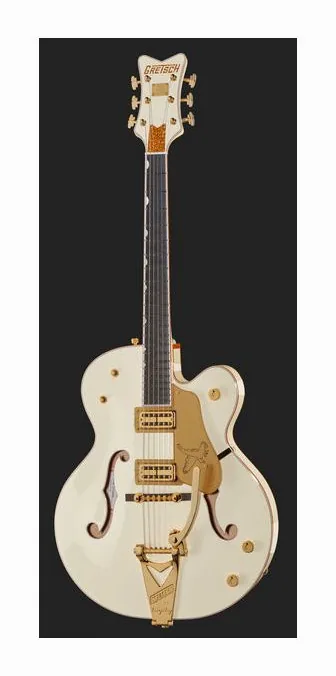 Gretsch G6136T-59VS White Falcon, pastillas y mandos de control