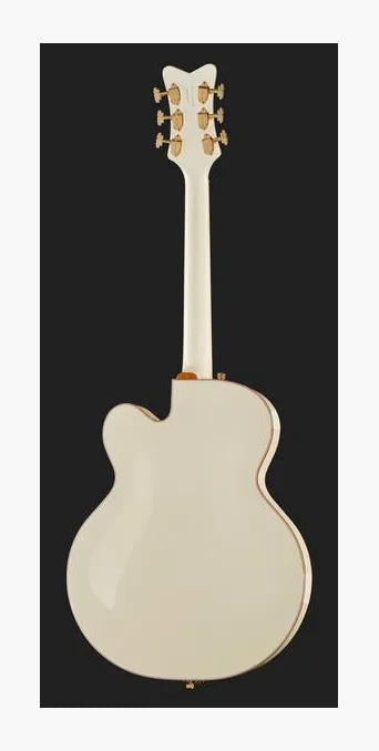 Gretsch G6136T-59VS White Falcon, cuerpo y acabado en primer plano