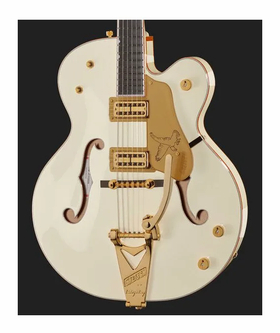 Gretsch G6136T-59VS White Falcon, vista trasera del cuerpo