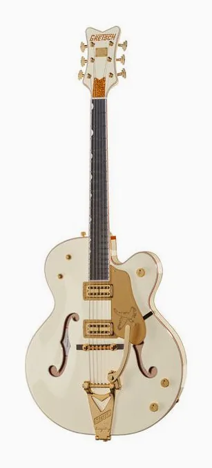Gretsch G6136T-59VS White Falcon visto de frente