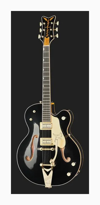 Gretsch G6136TG-58 LTD Cust Falcon NE, selector de pastillas y jack de salida