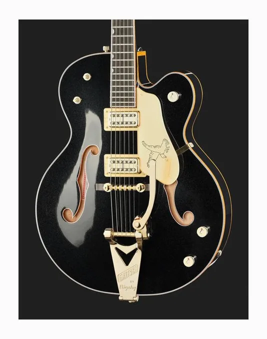 Gretsch G6136TG-58 LTD Cust Falcon NE, perfil lateral del cuerpo