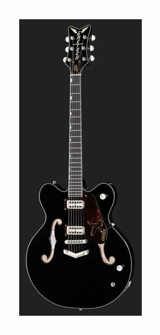 Gretsch G6636-RF Richard Fortus Black, selector de pastillas y jack de salida