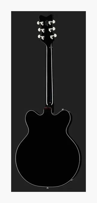 Gretsch G6636-RF Richard Fortus Black, puente y clavijeros de afinación