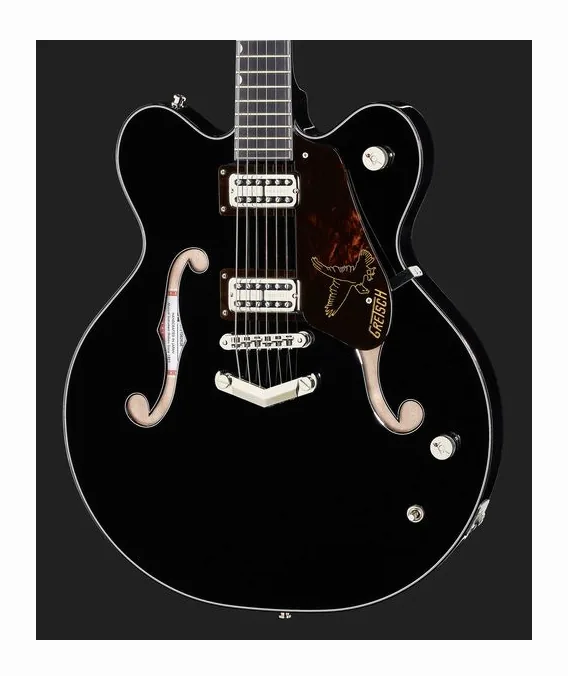 Gretsch G6636-RF Richard Fortus Black, cejuela y primeras posiciones del diapasón
