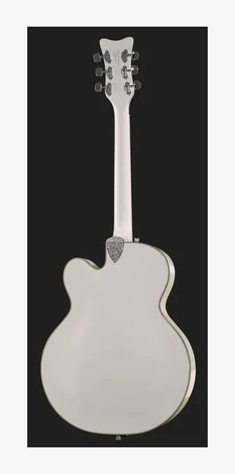 Gretsch G7593T Billy Duffy Falcon, curvas del cuerpo vistas desde arriba