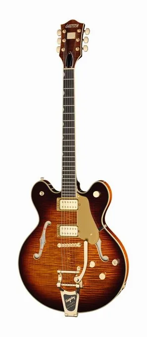 Gretsch Pro BKSTR JR LX TRP AR encuadrado de frente sobre fondo neutro