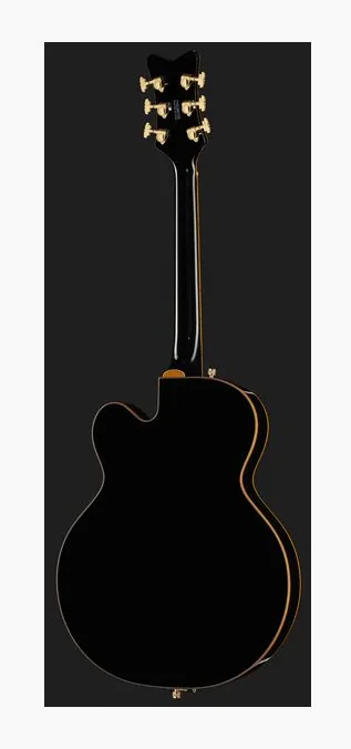 Gretsch Synchromatic Falcon BB Black, perfil lateral del cuerpo