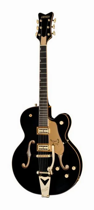 Gretsch Synchromatic Falcon BB Black visto de frente