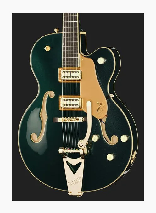 Gretsch Synchromatic Nashville CG, curvas del cuerpo vistas desde arriba