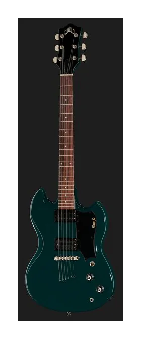 Guild Polara Blue Steel, perfil lateral del cuerpo