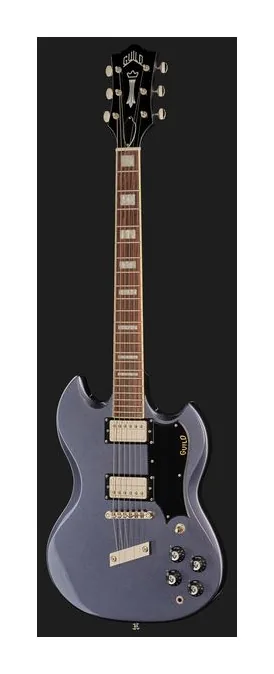 Guild Polara Deluxe KWG, cuerpo y acabado en primer plano