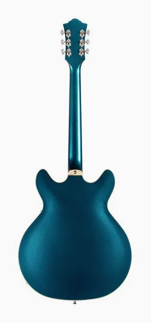 Guild Starfire Deluxe DC GVT CH, cejuela y primeras posiciones del diapasón