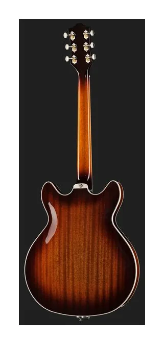 Guild Starfire I SC Antique Burst, pala con clavijeros y logotipo