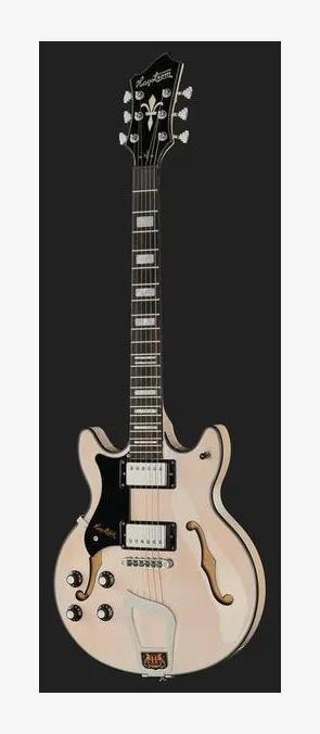 Hagstrom Alvar LH Swedish Frost, pastillas y mandos de control