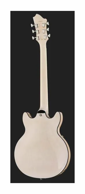 Hagstrom Alvar LH Swedish Frost, vista trasera del cuerpo