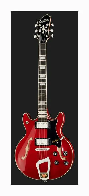 Hagstrom Alvar WCT, curvas del cuerpo vistas desde arriba