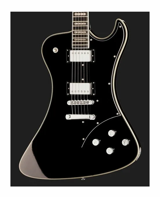 Hagstrom Fantomen Black, puente y clavijeros de afinación