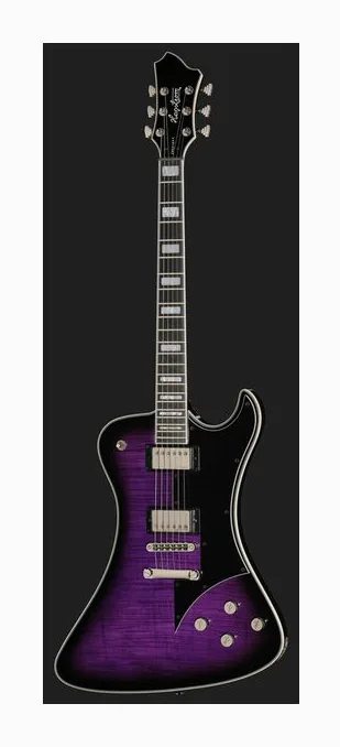 Hagstrom Fantomen Mystique Burst, selector de pastillas y jack de salida