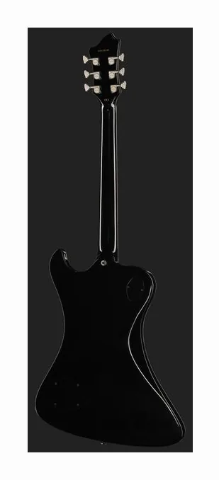 Hagstrom Fantomen Mystique Burst, mástil y diapasón vistos de lado