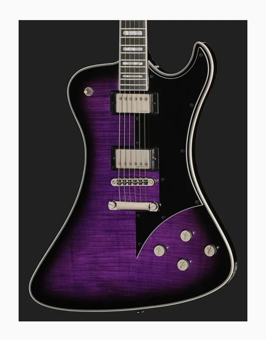 Hagstrom Fantomen Mystique Burst, vista trasera del cuerpo