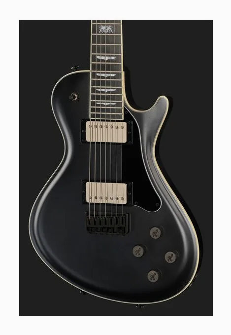 Hagstrom Krona-7 BBD, selector de pastillas y jack de salida