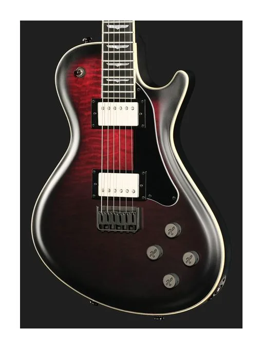 Hagstrom Krona BBD, curvas del cuerpo vistas desde arriba