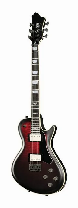 Hagstrom Krona BBD encuadrado de frente sobre fondo neutro
