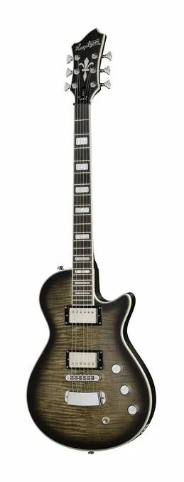 Hagstrom Ultra Max Danko Jones Sign. fotografiado de frente