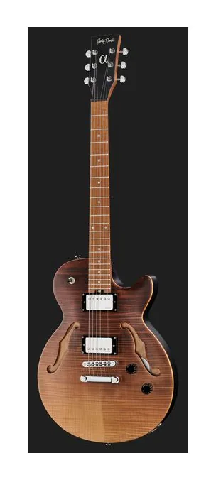 Harley Benton Aeolus Frost Flame, selector de pastillas y jack de salida